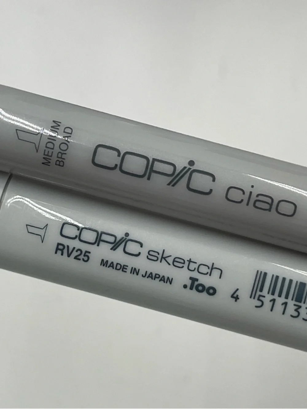 Copic Sketch Ciao Multiliner Markers Lot of 53 Assorted Colors Art Pens w/case